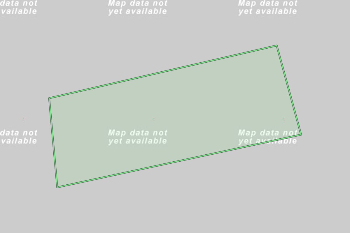 Imagem de satélite do imóvel rural em Agudos do Sul (PR), com o contorno declarado no CAR desenhado por cima.