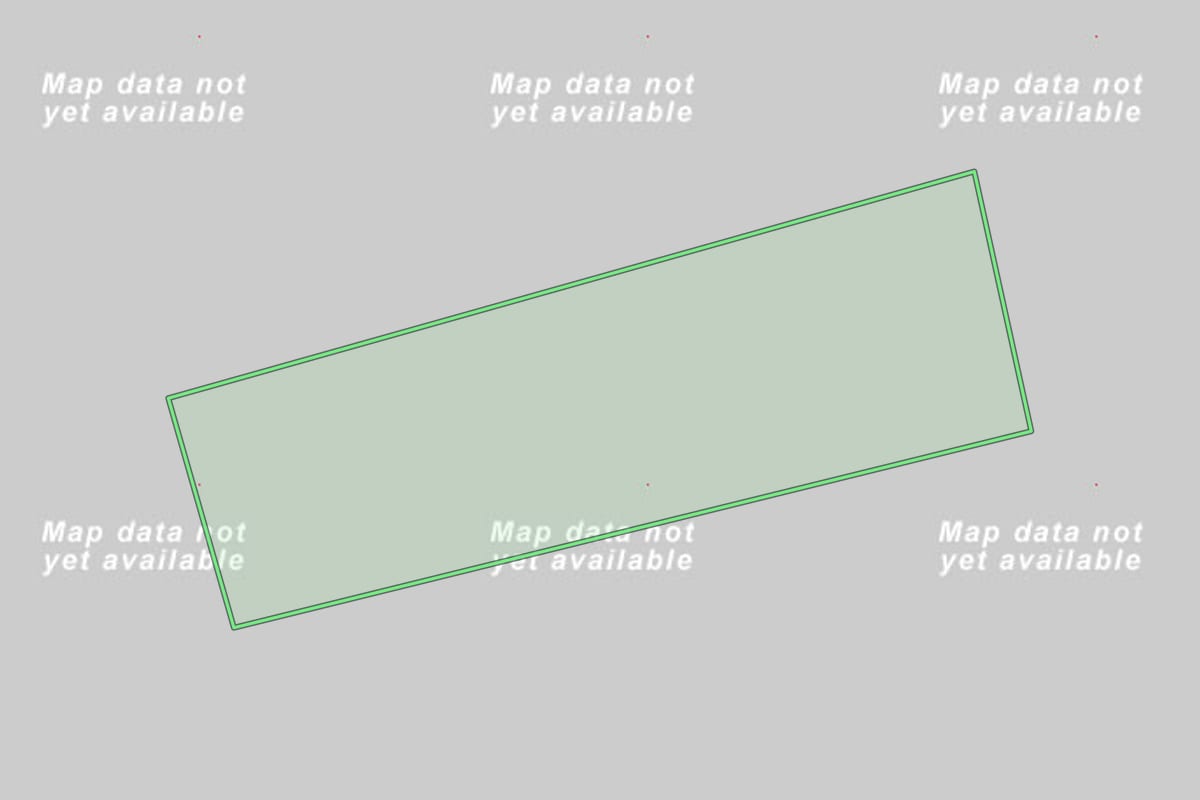 Imagem de satélite do imóvel rural em Altônia (PR), com o contorno declarado no CAR desenhado por cima.