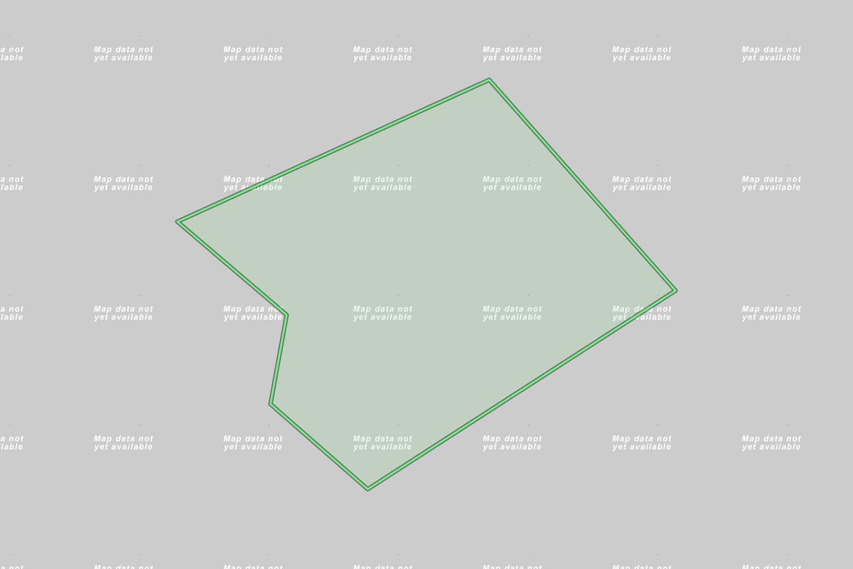 Imagem de satélite do imóvel rural em Boa Ventura de São Roque (PR), com o contorno declarado no CAR desenhado por cima.