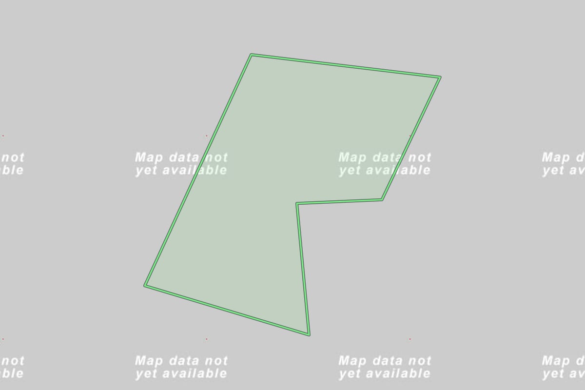 Imagem de satélite do imóvel rural em Campina Grande do Sul (PR), com o contorno declarado no CAR desenhado por cima.