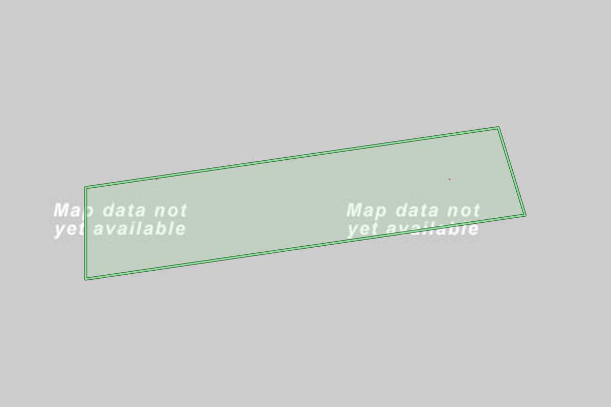 Imagem de satélite do imóvel rural em Contenda (PR), com o contorno declarado no CAR desenhado por cima.