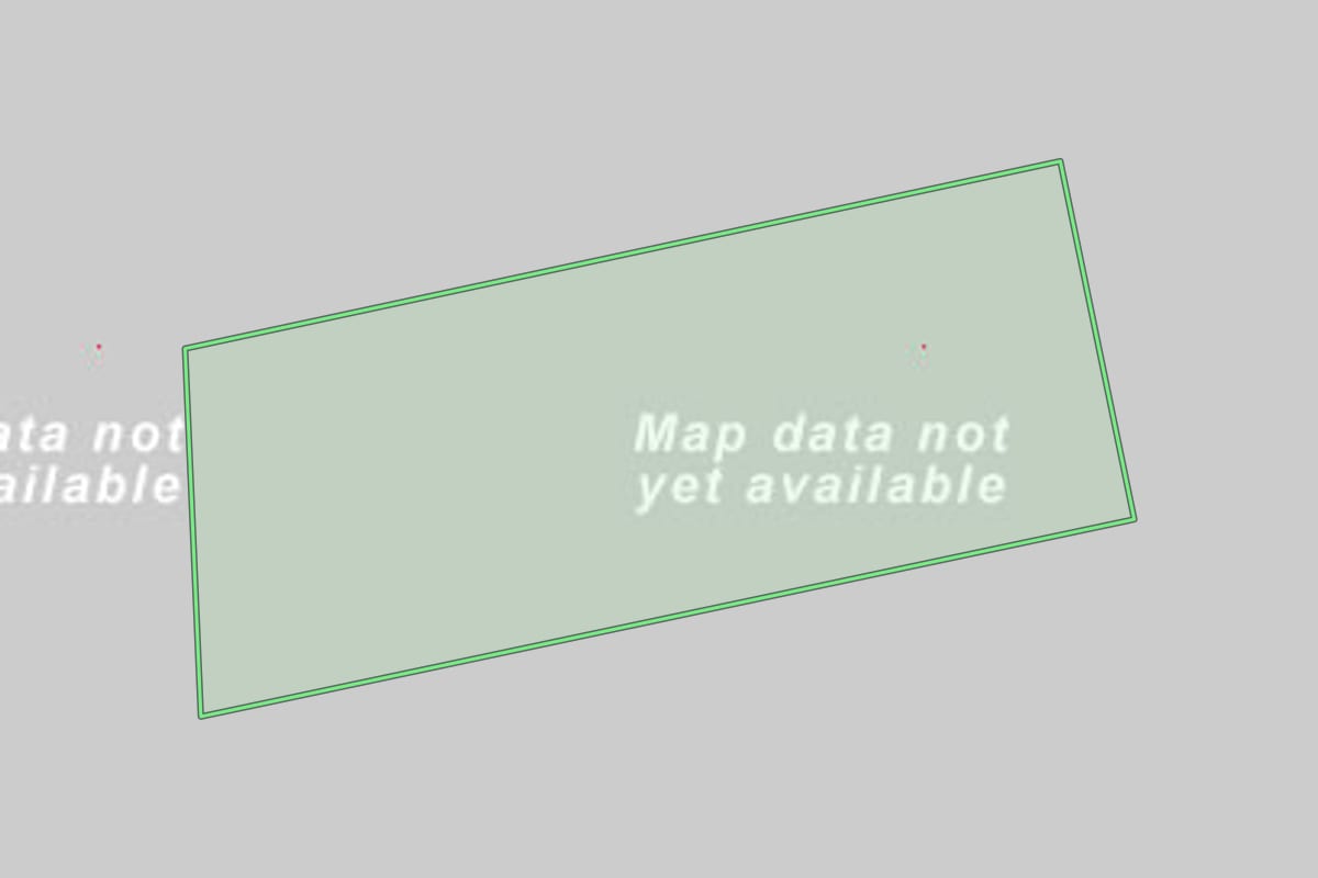 Imagem de satélite do imóvel rural em Dois Vizinhos (PR), com o contorno declarado no CAR desenhado por cima.