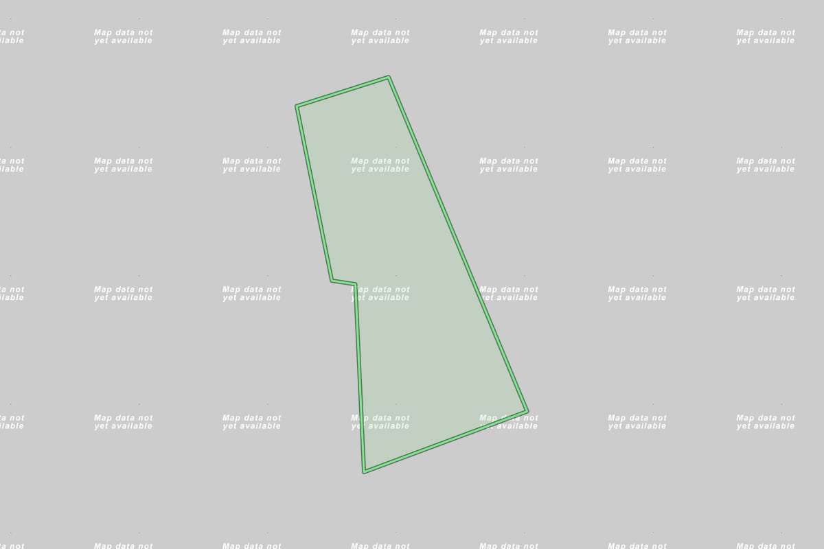 Imagem de satélite do imóvel rural em Prudentópolis (PR), com o contorno declarado no CAR desenhado por cima.