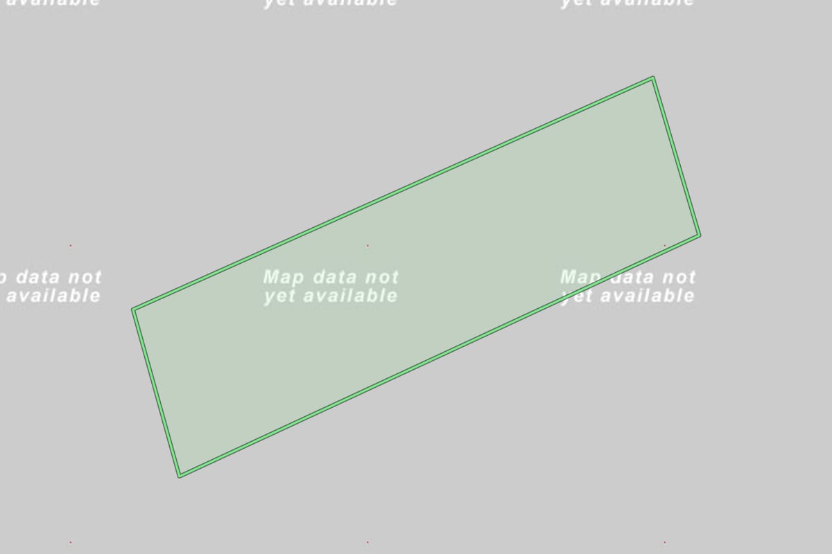Imagem de satélite do imóvel rural em Verê (PR), com o contorno declarado no CAR desenhado por cima.
