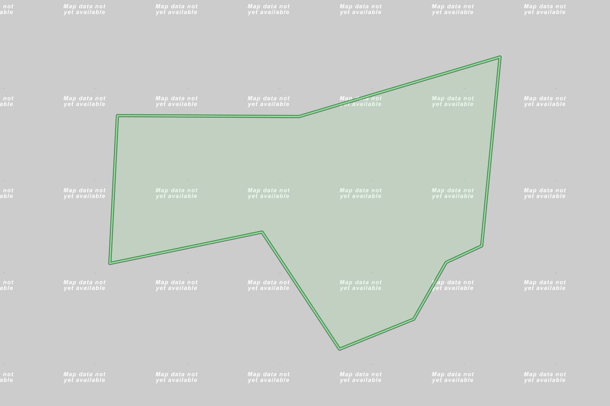 Imagem de satélite do imóvel rural em Canudos do Vale (RS), com o contorno declarado no CAR desenhado por cima.