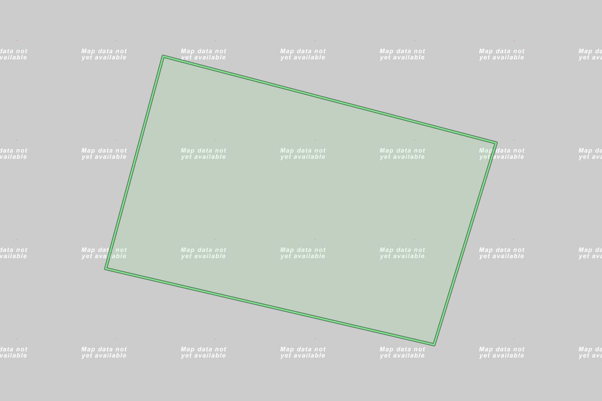 Imagem de satélite do imóvel rural em Planalto (RS), com o contorno declarado no CAR desenhado por cima.