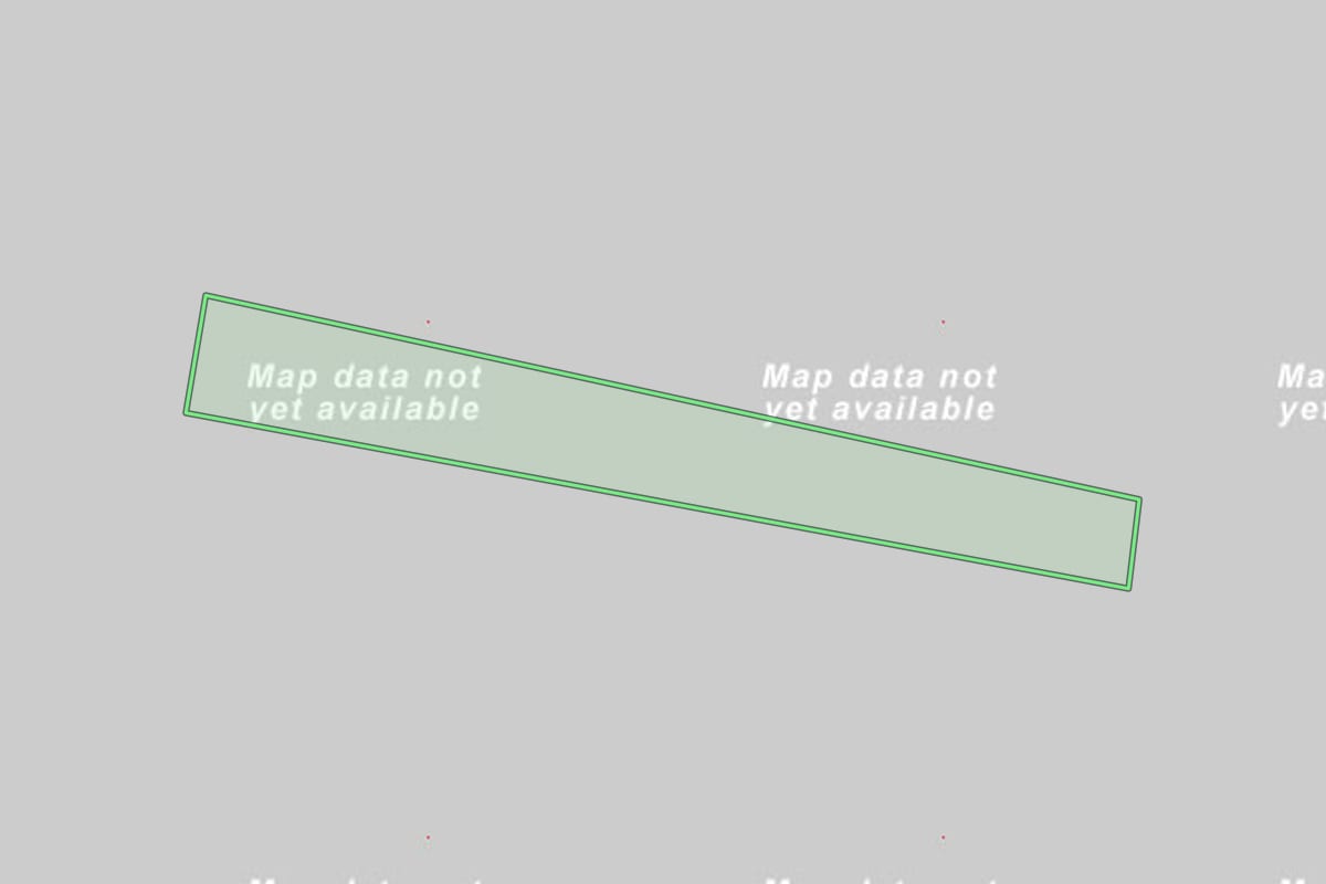 Imagem de satélite do imóvel rural em Taquari (RS), com o contorno declarado no CAR desenhado por cima.