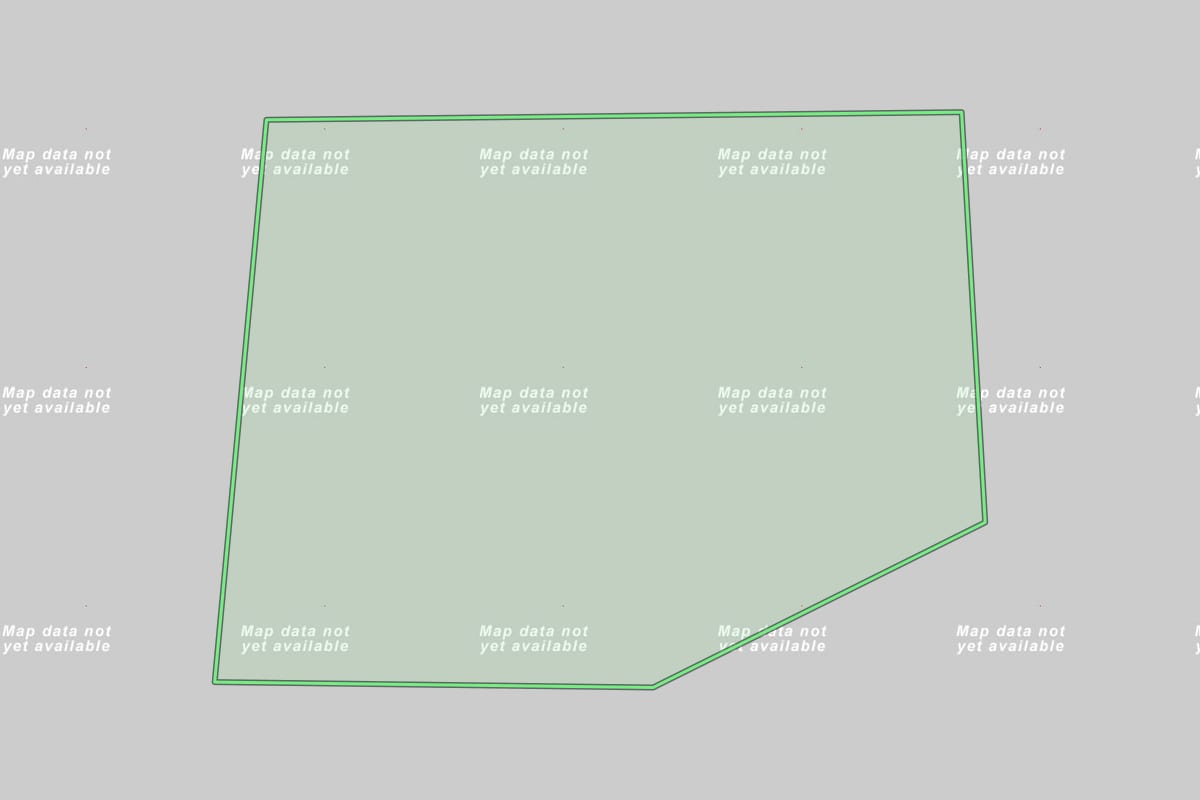 Imagem de satélite do imóvel rural em Teutônia (RS), com o contorno declarado no CAR desenhado por cima.