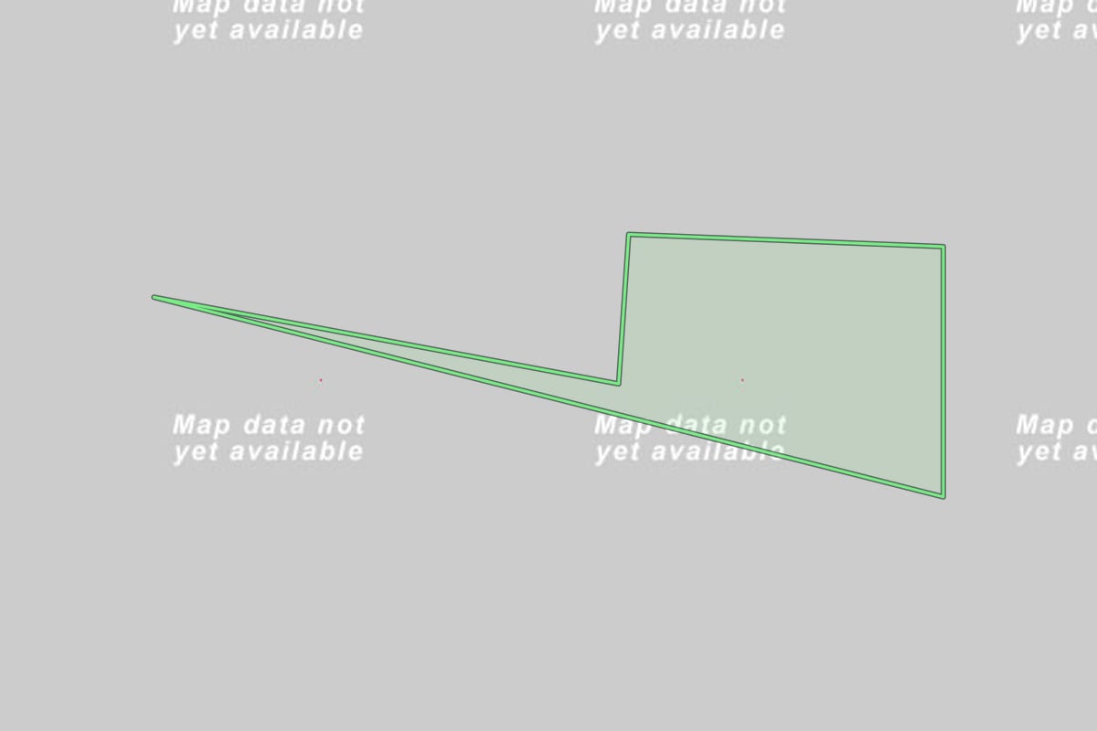 Imagem de satélite do imóvel rural em Triunfo (RS), com o contorno declarado no CAR desenhado por cima.