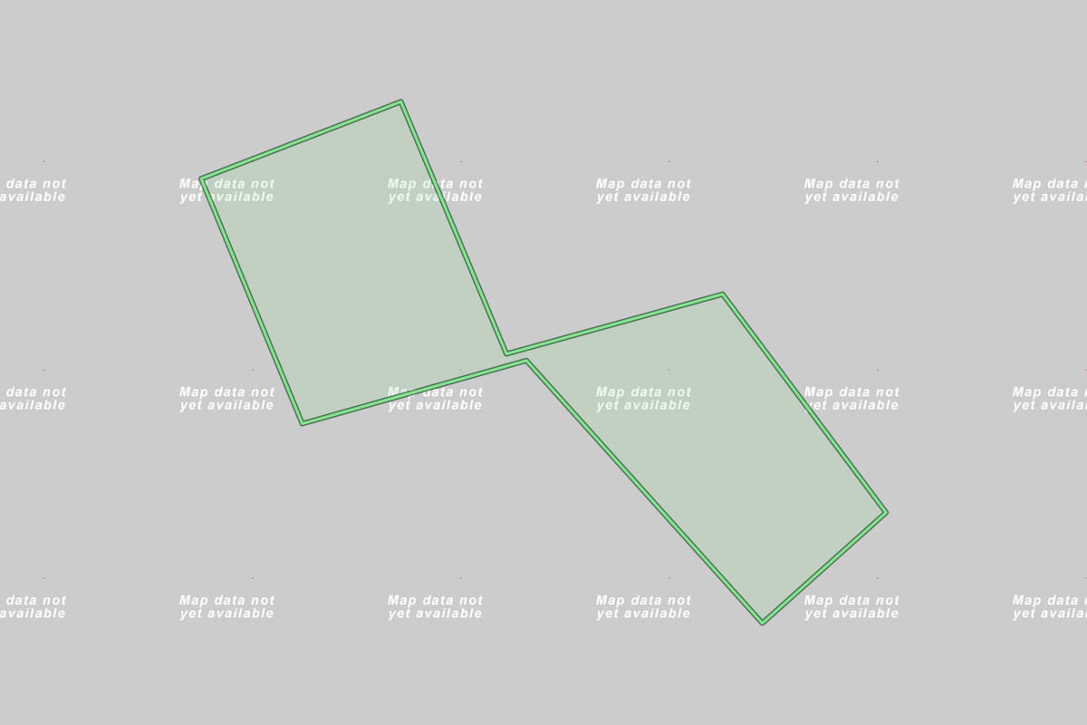 Imagem de satélite do imóvel rural em Tucunduva (RS), com o contorno declarado no CAR desenhado por cima.
