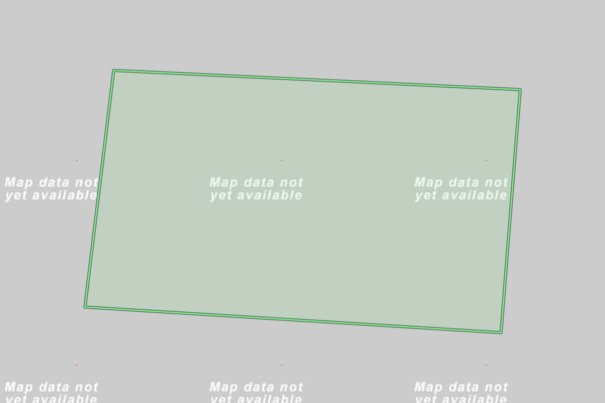 Imagem de satélite do imóvel rural em Araranguá (SC), com o contorno declarado no CAR desenhado por cima.