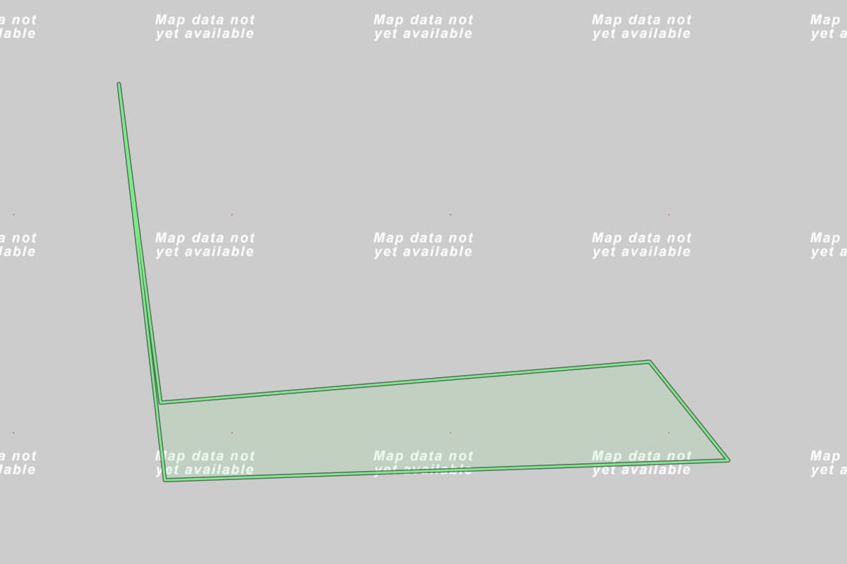 Imagem de satélite do imóvel rural em Jardinópolis (SC), com o contorno declarado no CAR desenhado por cima.