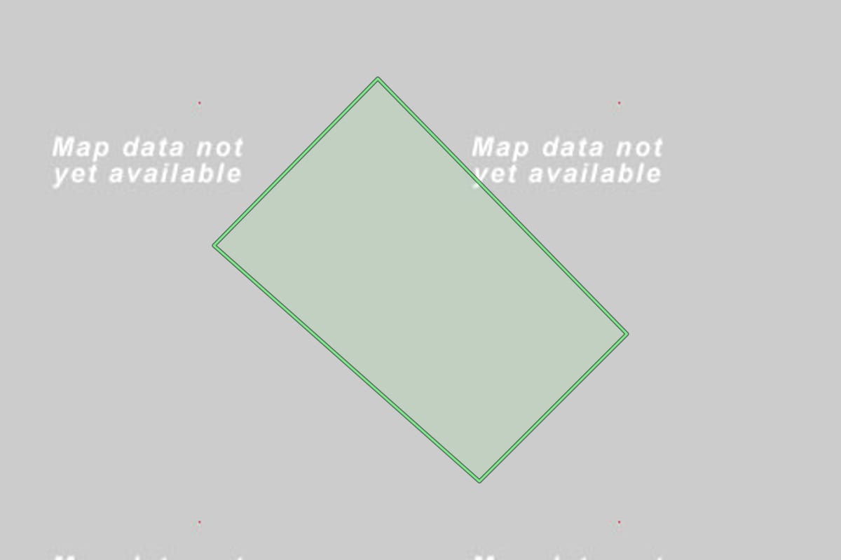 Imagem de satélite do imóvel rural em Quilombo (SC), com o contorno declarado no CAR desenhado por cima.