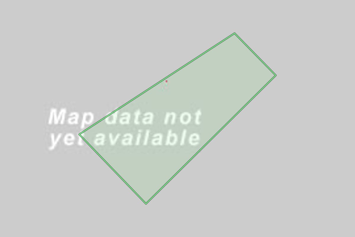 Imagem de satélite do imóvel rural em Tangará (SC), com o contorno declarado no CAR desenhado por cima.