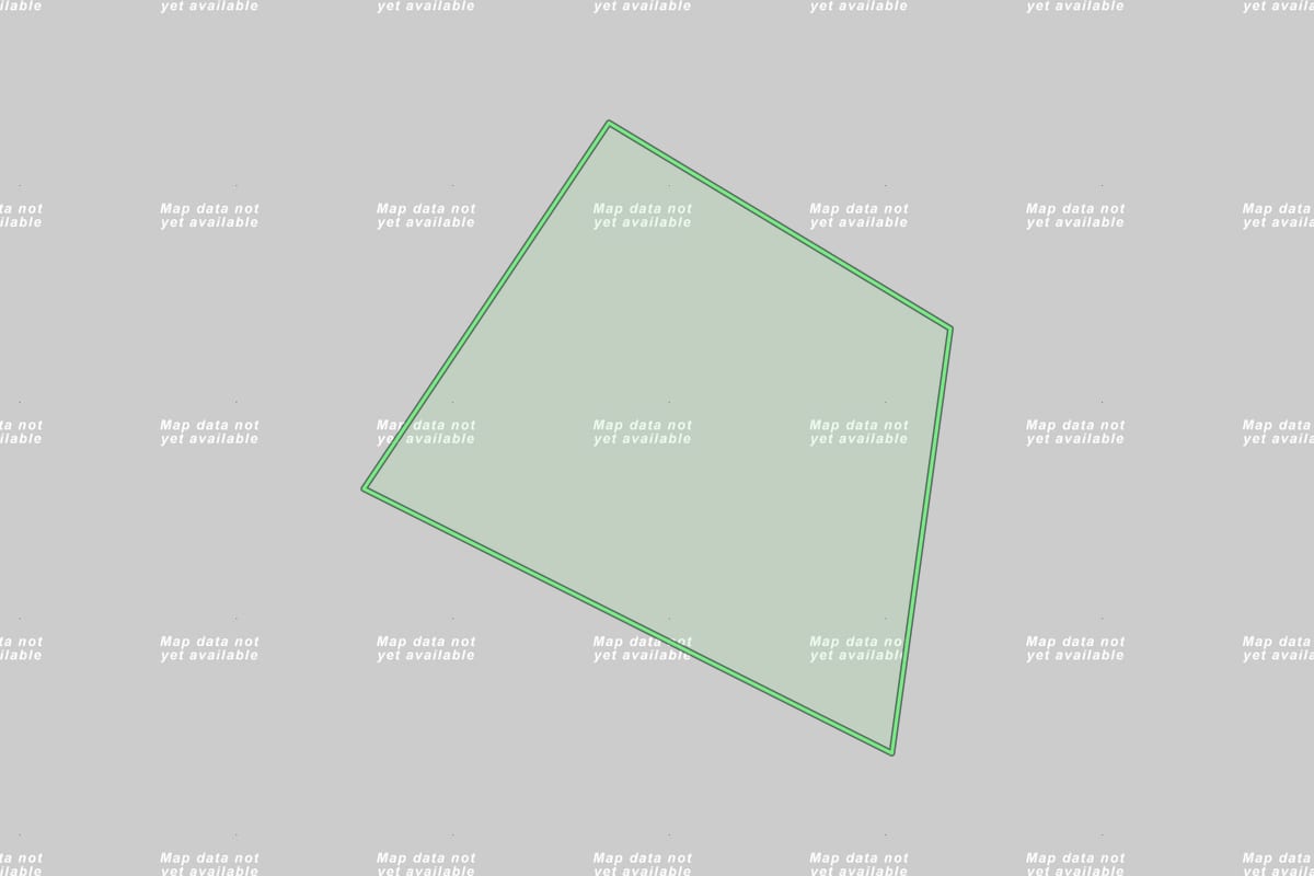 Imagem de satélite do imóvel rural em Urubici (SC), com o contorno declarado no CAR desenhado por cima.