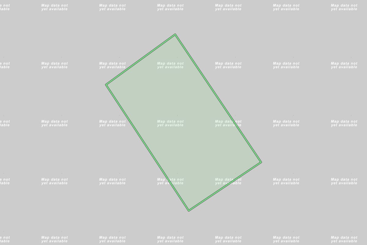 Imagem de satélite do imóvel rural em Álvares Florence (SP), com o contorno declarado no CAR desenhado por cima.