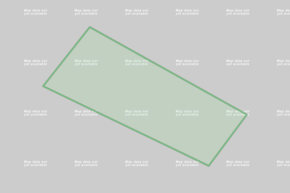 Imagem de satélite do imóvel rural em Nova Luzitânia (SP), com o contorno declarado no CAR desenhado por cima.
