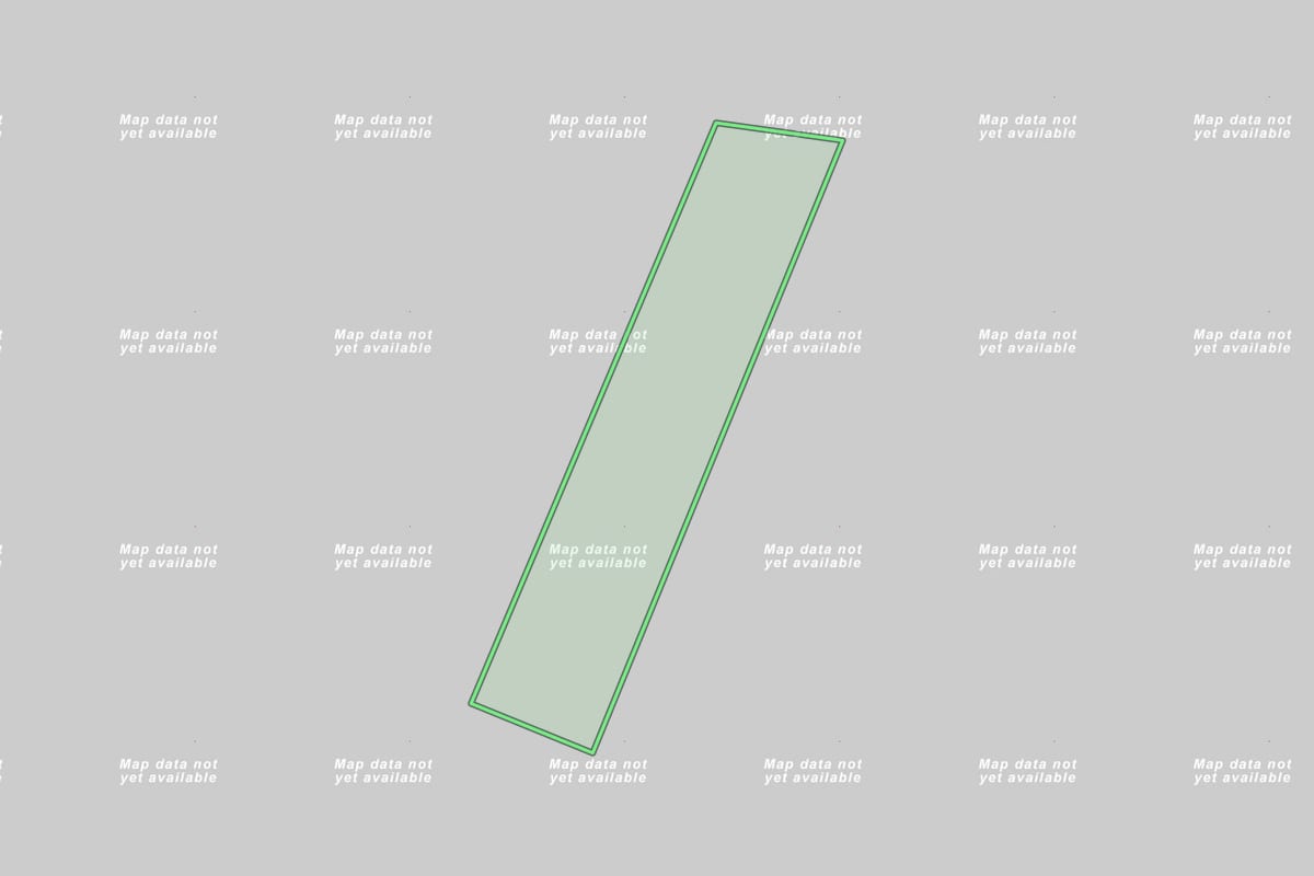 Imagem de satélite do imóvel rural em Santo Antônio do Aracanguá (SP), com o contorno declarado no CAR desenhado por cima.