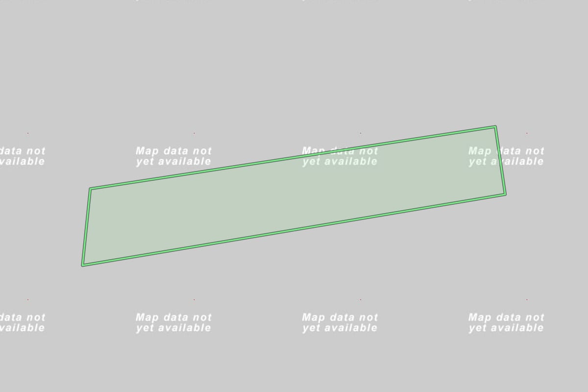 Imagem de satélite do imóvel rural em Sertãozinho (SP), com o contorno declarado no CAR desenhado por cima.